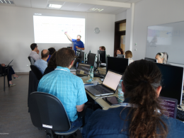 Photo of tutorial participants.