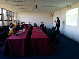 Photo of the Text Reuse tutorial, National University of Ireland, Galway, 24.02.2016