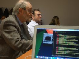 Photo of the TRACER tutorial at the Sixth AIUCD Conference, Università La Sapienza, Roma, 23-24.01.2017