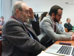 Photo of the TRACER tutorial at the Sixth AIUCD Conference, Università La Sapienza, Roma, 23-24.01.2017