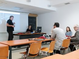 Photo of the TRACER tutorial at the Sixth AIUCD Conference, Università La Sapienza, Roma, 23-24.01.2017